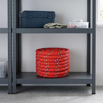 vidaXL Multifunctioneel gebruikstouw 20 mm 50 m Rood PP, Verzenden, Nieuw