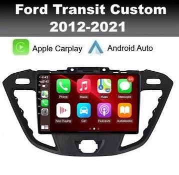 Ford Transit Custom navigatie android 14 dab+ apple carplay, Ophalen of Verzenden, Nieuw
