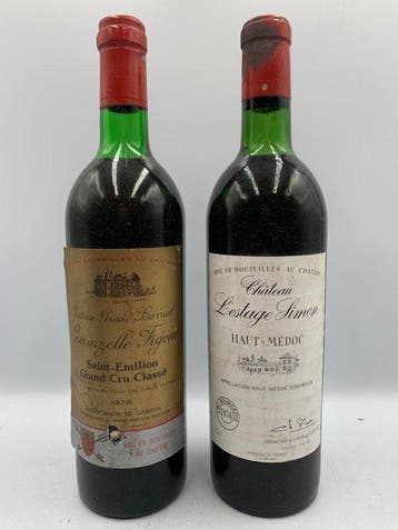 1976 Château Grand Barrail Lamarzelle Figeac & Château, Nieuw