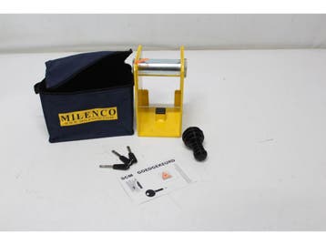 Milenco WS3000 - Koppelingslot - SCM goedgekeurd - Geel, Verzenden, Zo goed als nieuw