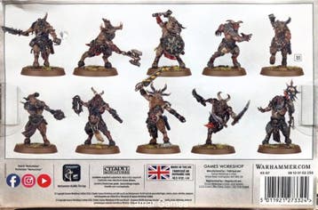Chaos Space Marines Fellgor Beastmen (Warhammer Nieuw), Ophalen of Verzenden, Nieuw