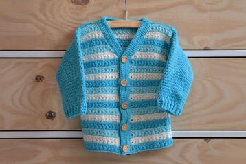 Haakpatroon Kindervestje - gestreept vestje in maat 92, Ophalen of Verzenden, Nieuw