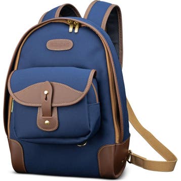 Billingham 35 Rucksack - Navy Fibrenyte / Chocolate, Ophalen of Verzenden, Nieuw, Rugtas, Overige merken