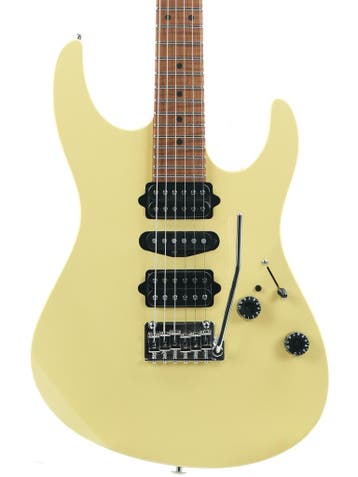 Suhr Modern Antique Limited Edition Vintage Yellow, Ophalen of Verzenden, Nieuw, Solid body