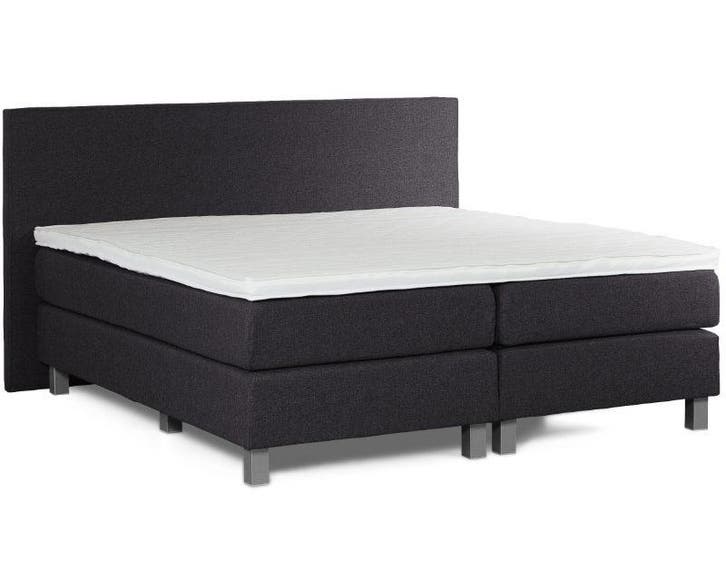Boxspring Max Antraciet, Huis en Inrichting, Slaapkamer | Boxsprings