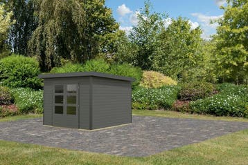 Tuinhuis Pluto B Antraciet-Antraciet 271 x 271 cm, Tuin en Terras, Tuinhuizen, Nieuw