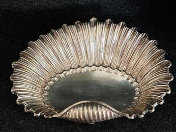 Schaal - .916 (88 Zolotniki) zilver, Antiek en Kunst