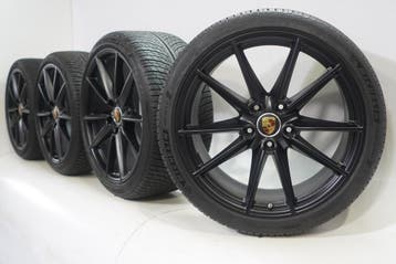 Porsche 991 / 911  Carrera S 20 & 21 inch velgen Michelin Wi, Gebruikt, Velg(en), 20 inch, Winterbanden
