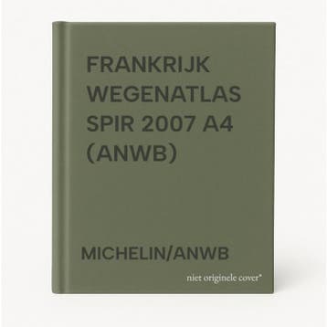 FRANKRIJK WEGENATLAS SPIR 2007 A4 (ANWB) - MICHELIN/ANWB, Boeken, Verzenden, Gelezen, MICHELIN/ANWB