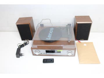 Lenco MC-160WD - HiFi Stereo Set - Platenspeler DAB+, Verzenden, Zo goed als nieuw