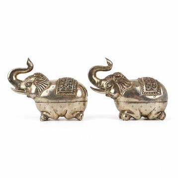 Doos (2) - .999 zilver - 999 puur zilver