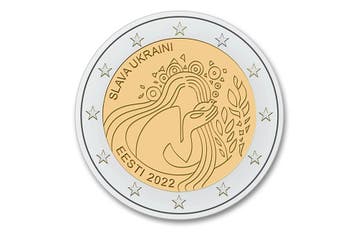 2 euro Vrijheid voor de Oekraïne 2022-Estland, Verzenden