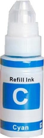 Huismerk Canon GI-490C / GI-590C inktfles cyaan, Verzenden, Nieuw, Huismerk