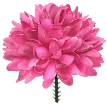 Chrysant Pick Fuchsia Zijdenbloem 7 cm per stuk, Ophalen of Verzenden, Nieuw