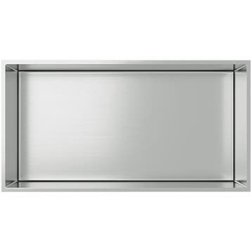 Inbouwnis - Leoni Nima - 30x60x10cm - RVS, Ophalen of Verzenden, Nieuw, Rvs