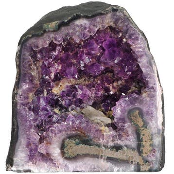 Vivid Amethyst - Geode - 26x25x15 cm- 11 kg