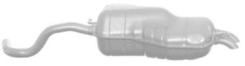 Einddemper, Uitlaat Audi A3, Volkswagen Golf 4, Seat Leon 1., Verzenden, Nieuw