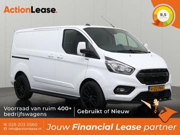 Ford Transit Custom Bestelbus L1 H1 2021 Diesel, Zwart, Wit, Nieuw, Transit