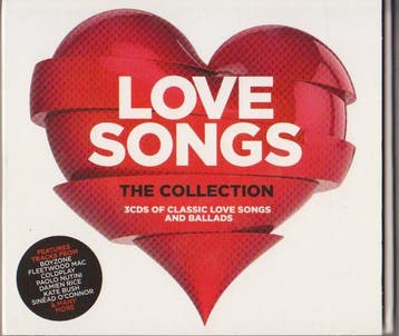 cd digi - Various - Love Songs - The Collection - 3cds Of..., Verzenden, Zo goed als nieuw