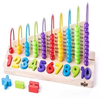 Woody Telraam met Sommen | Woody - Educatieve spellen, Verzenden, Nieuw