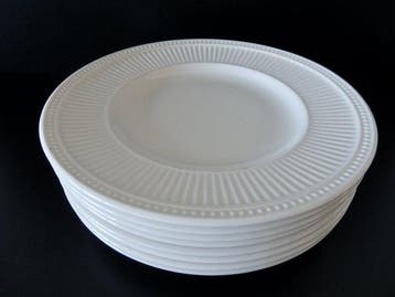 Wedgwood - Ontbijtbord (8) - Windsor - Porselein - Ontbijt /