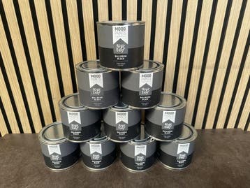 Veiling - 10x Moodpaints krijtverf Ballroom Black 0,5L, Nieuw