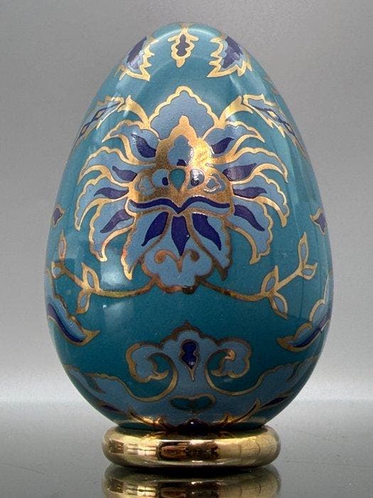 Fabergé ei - Schatkist van eieren - Porselein, Verguld, Antiek en Kunst, Curiosa en Brocante