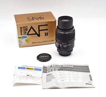 Nikon AF Micro-Nikkor 105mm f/2.8D Telelens, Nieuw