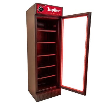 Jupiler Bier koelkast glasdeur koeling 358L, Nieuw in verpakking, Koelen en Vriezen