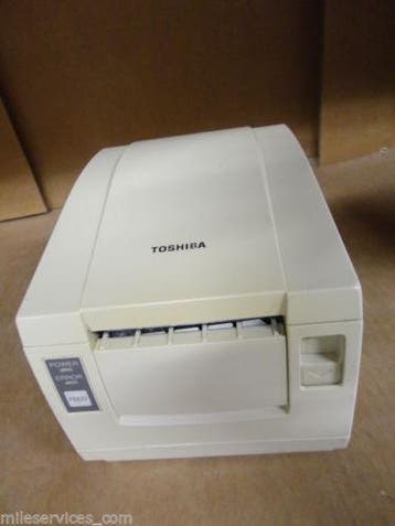 Toshiba TRST-56 POS Thermische Kassa Bon Printer Serieel +, Ophalen of Verzenden, Gebruikt, Thermo-printer, Toshiba