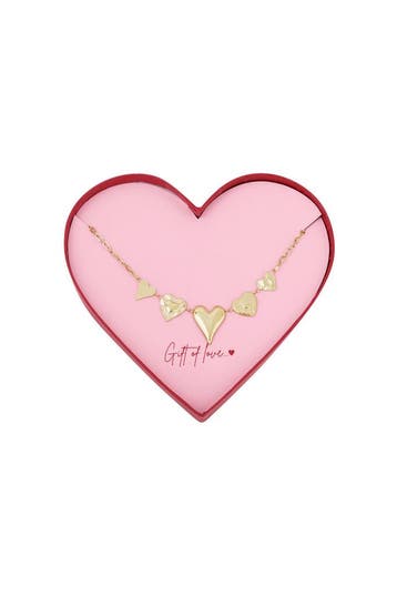 Gift of love stainless steel love ketting (Hangerkettingen), Sieraden, Tassen en Uiterlijk, Kettingen, Verzenden, Nieuw, Zilver