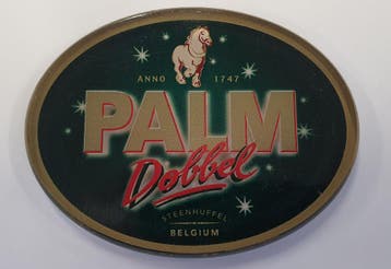 Occasion - Ovale taplens palm dubbel, Ophalen of Verzenden
