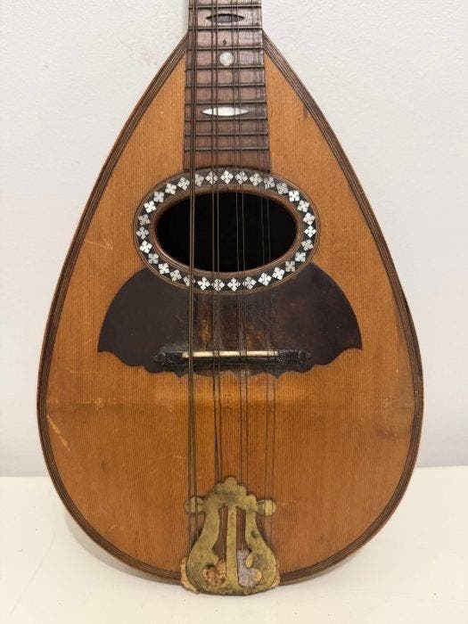 Luigi Tamagno - - Mandoline - Italië - 1898, Muziek en Instrumenten, Blaasinstrumenten | Blokfluiten