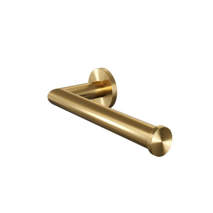 Brauer Toiletrolhouder - Goud Geborsteld Pvd, Huis en Inrichting, Badkamer | Badtextiel en Accessoires, Ophalen of Verzenden