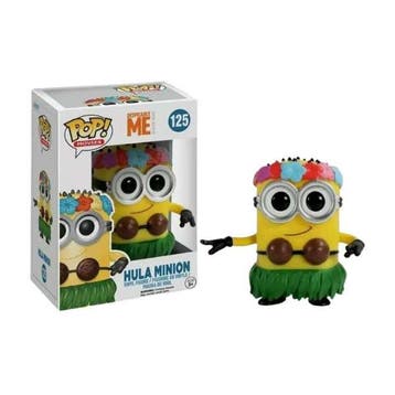 Funko Pop!  Minions Despicable me - Hula Minion #125, Verzenden, Nieuw