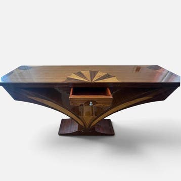 Wandtafel - Palissander, Walnoot - Consolle in Art