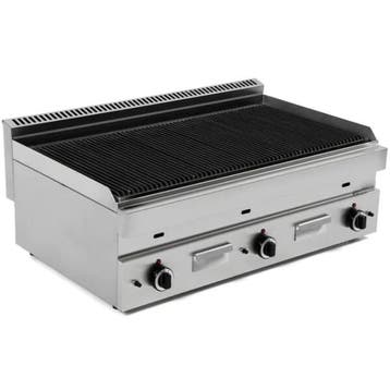 Gold Catering Equipment Horeca Lavasteengrill | Gas | 1100x6, Zakelijke goederen, Horeca | Keukenapparatuur, Ophalen of Verzenden