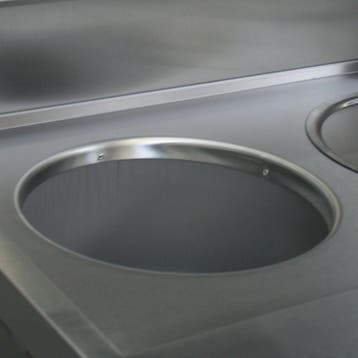 Gasfriteuse HEAVY DUTY, 1 ronde kuip, mechanisch, Verzenden, Nieuw in verpakking