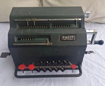 Facit TK - Rekenmachine - 1950-1960