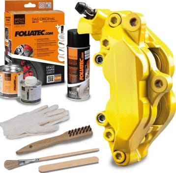 Foliatec Remklauwlakset – speed geel – 3 Componenten, Verzenden