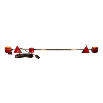 AJ.BA Lichtbalk metaal 1600mm 700cm 7-polige stekker, Auto diversen, Aanhangwagen-onderdelen, Ophalen of Verzenden, Nieuw
