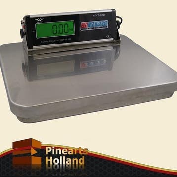 Industriële Kwaliteit RVS Vloerweegschaal  60Kg x 0.02 Kg, Ophalen of Verzenden, Nieuw, Vloerweegschaal, 50 tot 100 kg