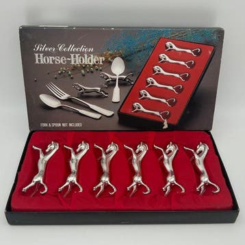 Silver-Collection - Horse-Holder - Messensteun (6) - Cheval