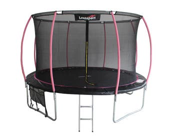 Trampoline 244cm Roze Zwart | Nieuw | Scherpe Prijs, Ophalen of Verzenden, Nieuw