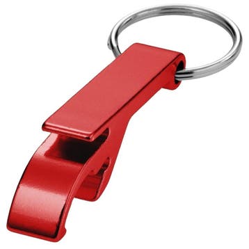 Fako Bijoux - Flesopener - Sleutelhanger - Rood, Verzamelen, Sleutelhangers, Verzenden, Nieuw