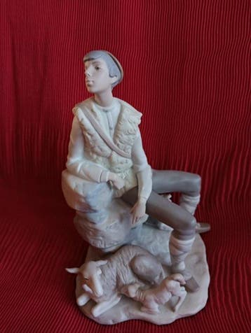 Lladró - Juan Huerta - sculptuur, Figura Lladro Pastor