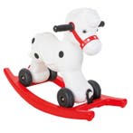 Pilsan Rood/Wit 2-in-1 Pony Hobbelpaard, Verzenden, Nieuw