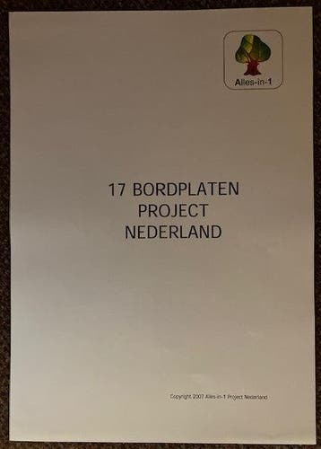 Alles-in-1 Bordplaten A3 Project Nederland (per groep), Verzenden, Nieuw