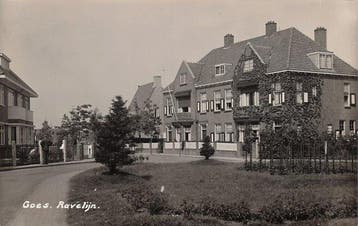 Mooie verzameling Goes Zeeland met fotokaarten -, Gelopen