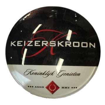 Occasion - Ronde taplens Keizerskroon, Ophalen of Verzenden